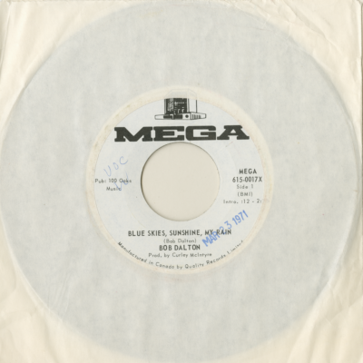 Blue Skies Sunshine My Rain / Tunnel #2 (1971)