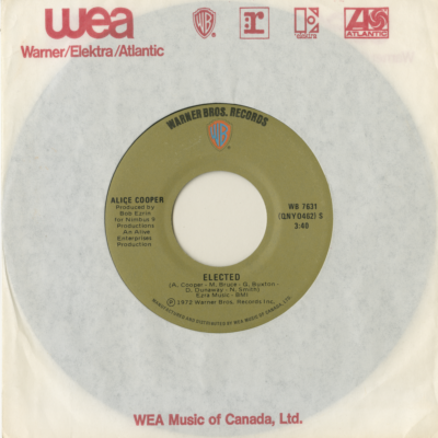 Elected / Luney Tune (1972)