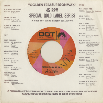 Birmingham Blues / Papa Don't Give Me No Love (1969)