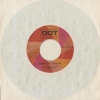 Thanks For Lovin Me / A Whole Lotta Lovin (1973)