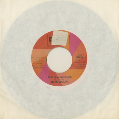 I Wish You Had Stayed / Hand In Hand With Love (1973)