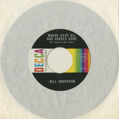 Where Have All Our Heroes Gone / Loving A Memory