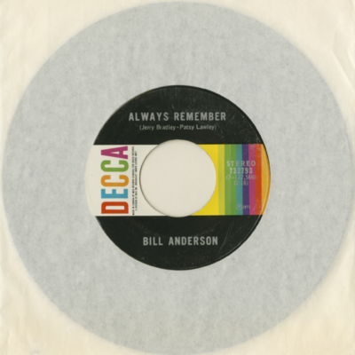 Always Remember / You Can Change My World