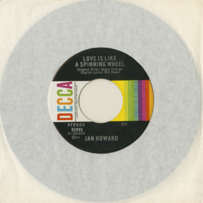 Love Is Like A Spinng Wheel / I Never Once Stopped Loving You