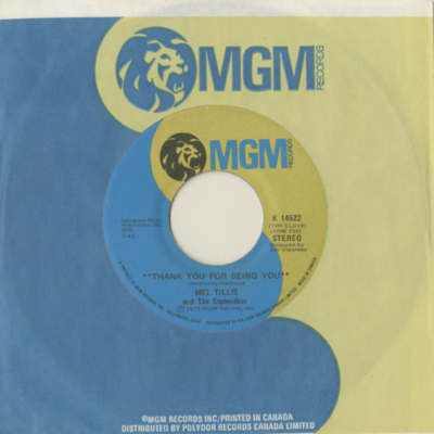 Thank You For Being You / Over The Hill