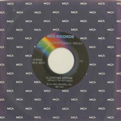 A Lifetime Before / As Soon As I Hang Up The Phone