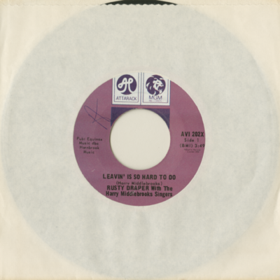 Leavin Is So Hard To Do / Another