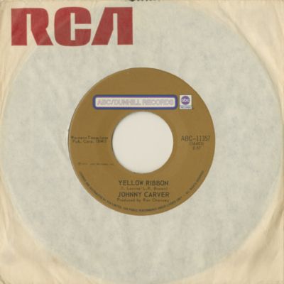 Yellow Ribbon / Since My Baby Left Me (1973)