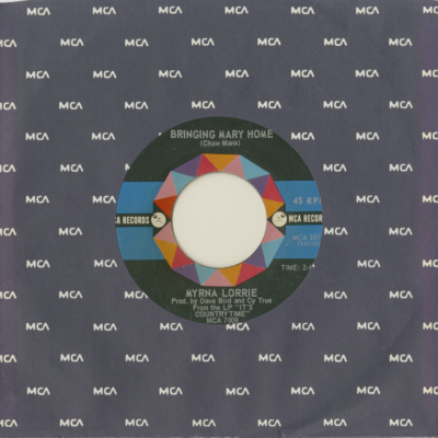 Bringing Mary Home / Tell Me Not To Go