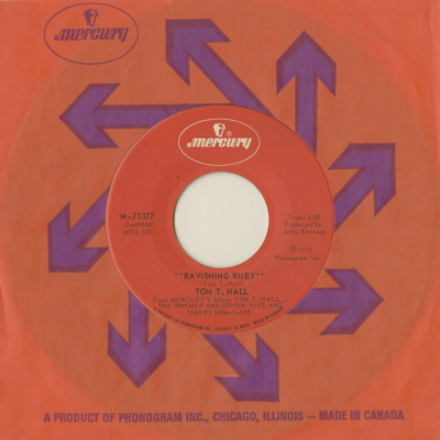 Ravishing Ruby / I Flew Over Our House Last Night (1973)