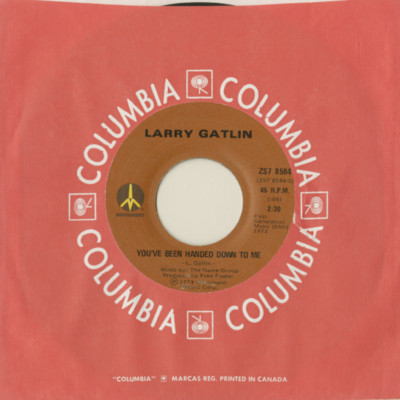 You've Been Handed Down To Me / Sweet Becky Walker (1973)