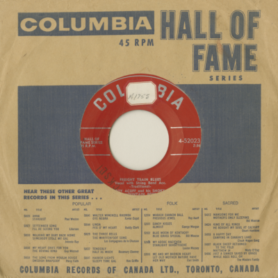 Freight Train Blues / Wreck On The Highway