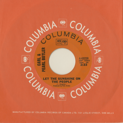 Let The Sunshine On The People / Bottoms Up