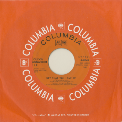 Say That You Love Me / New Paint