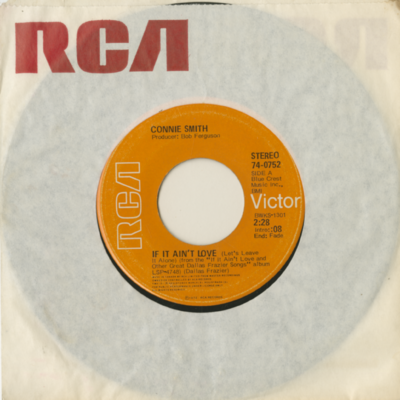 If It Ain't Love / Living Without You