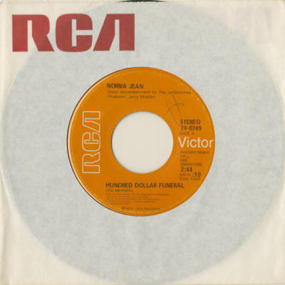 Hundred Dollar Funeral / Sally Trash