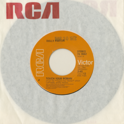 Touch Your Woman / Mission Chapel Memories