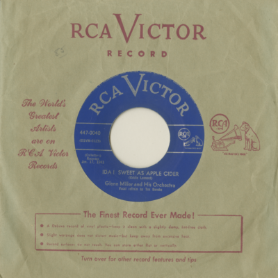 Ida I Sweet As Apple Cider / Danny Boy