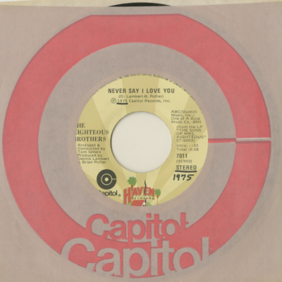 Never Say I Love You / High Blood Pressure