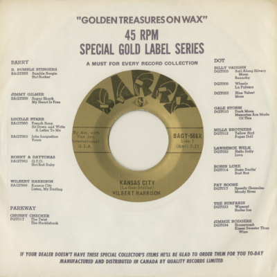 Kansas City / Listen My Darling