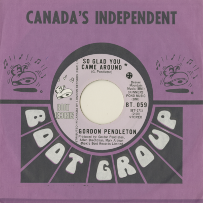 So Glad You Came Around / Used Up All My Rainy Days (1972)