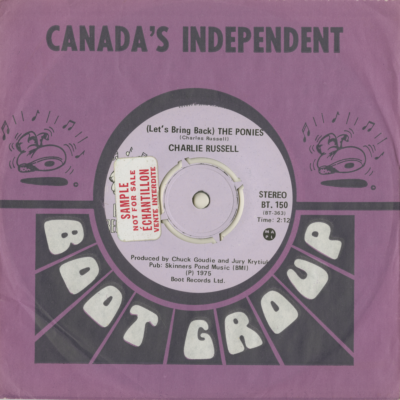 Let's Bring Back The Ponies / On Parliament Hill (1975)