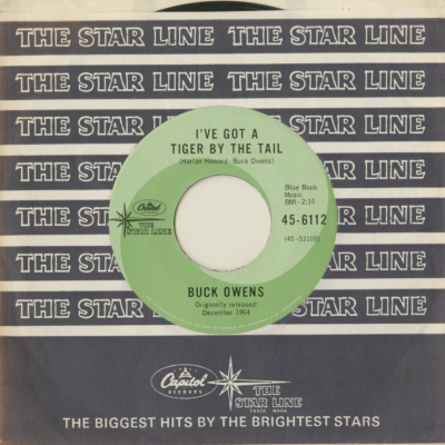 I've Got A Tiger By The Tail / Cryin Time