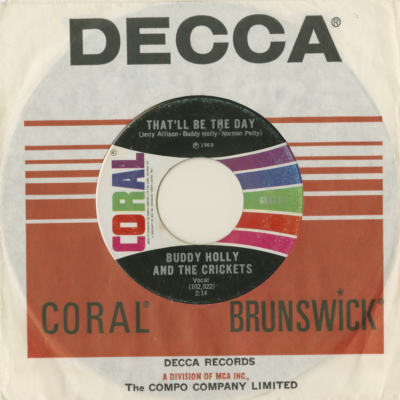 That'll Be The Day / I'm Looking For Someone To Love