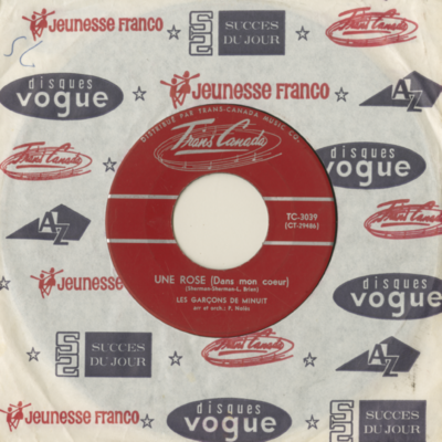 Une Rose Dans Mon Coeur / Je Te Dis Bonsoir