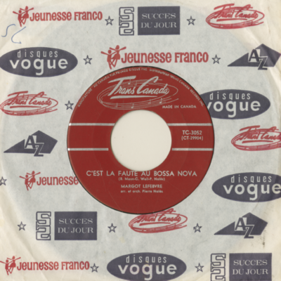 C'Est La Faute Au Bossa Nova / Adieu