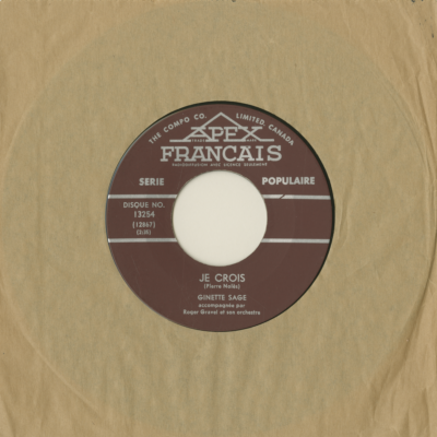 Je Crois / J'Irai A Ton Mariage