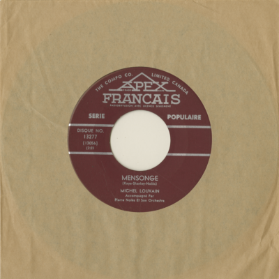 Mensonge / Adieu Mon Amour