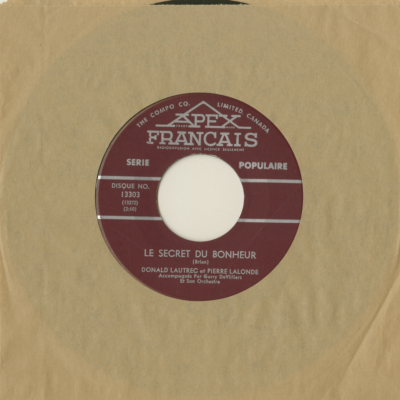 Le Secret Du Bonheur / Ah Vive Les Filles