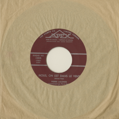 Nous On Est Dans Le Vent / Donne-Moi