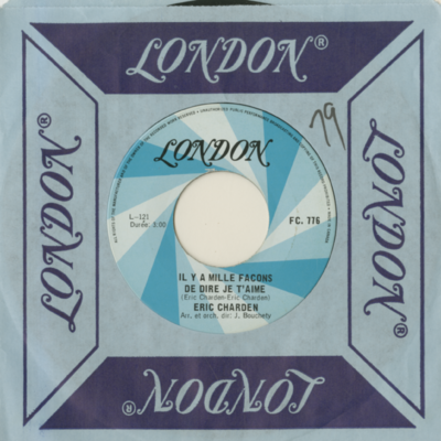 Il Y A Mille Facons De Dire Je T'Aimes / Elle Est Partie