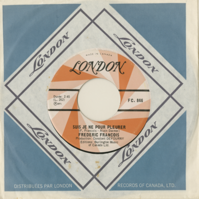 Suis Je Ne Pour Pleurer / I Love You Je T'Aime