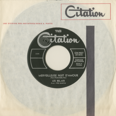 Merveilleuse Nuit D'Amour / Marchant Dans La Plaine