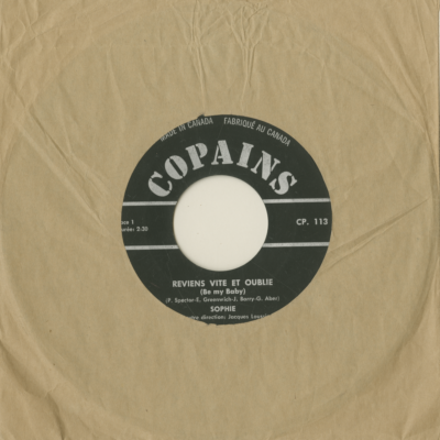 Reviens Vite Et Oublie / Je Ne Sais Pas Trop Pourquoi