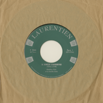 La Jeunesse D'Aujourd'Hui / Testament D'Amour