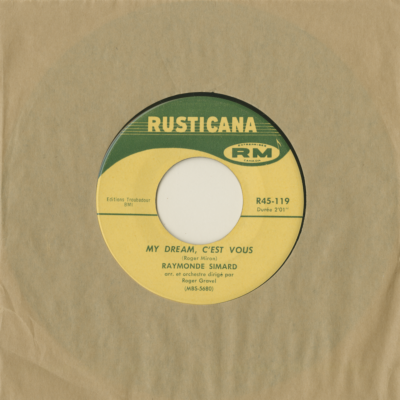 My Dream C'Est Vous / Dans La Nuit Pres De Toi