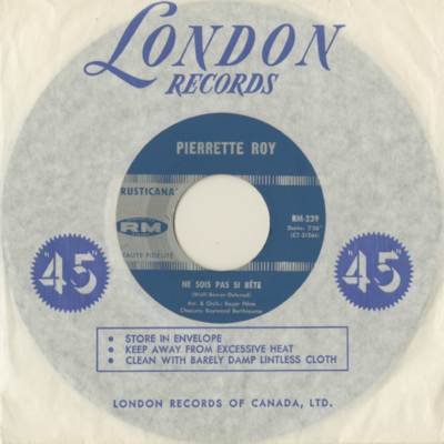 Ne Sois Pas Si Bête / Personne Que Toi