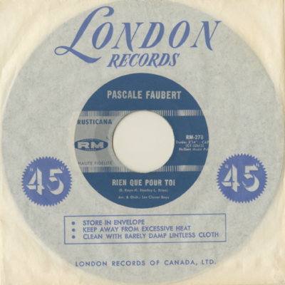 Rien Que Pour Toi / Ne Siffle Plus Sous Ma Fenêtre