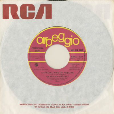 A Special Kind Of Feeling / One Day At A Time (1976)