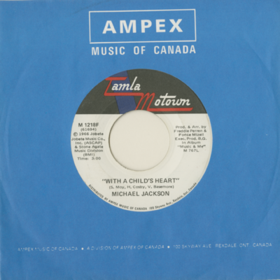 With A Child's Heart / Morning Glow (1972)