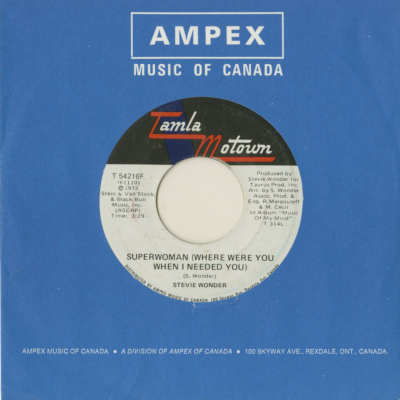 Superwoman Where Were You When I Needed You / I Love Every Little Thing About You (1972)