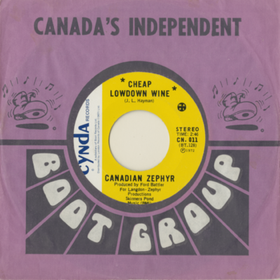 Cheap Lowdown Wine / On The Lam (1972)