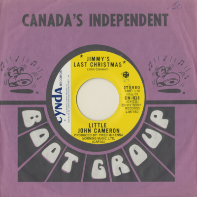 Jimmy's Last Christmas / Write Me A Picture (1972)