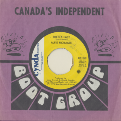 She's A Lady / Gilley's Been Gone (1975)