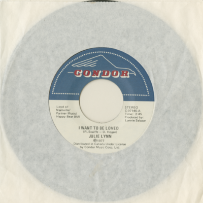 I Want To Be Loved / Stand By Me (1977)