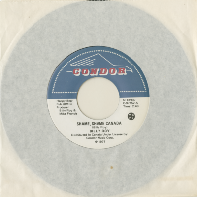 Shame Shame Canada / In As Much (1977)